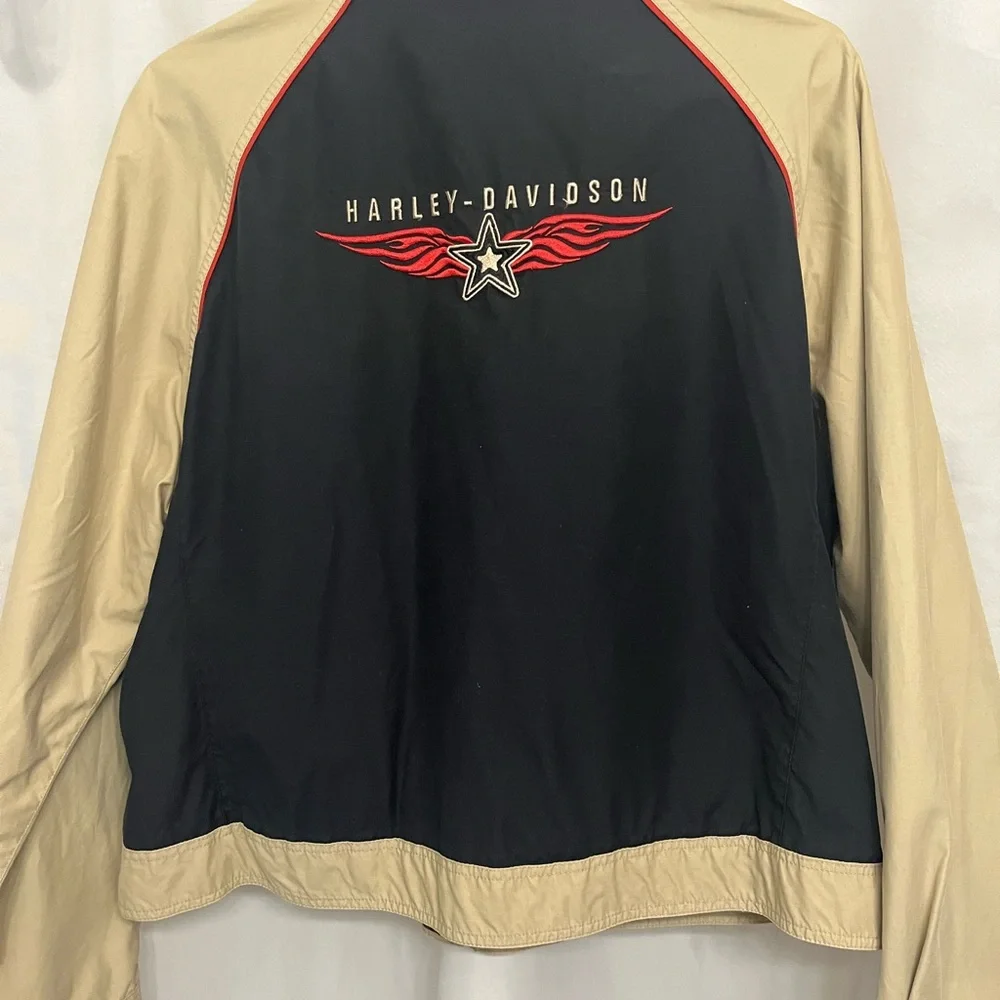 Harley Davidson Nylon/ Cotton Lined Jacket - Picture 2 of 12
